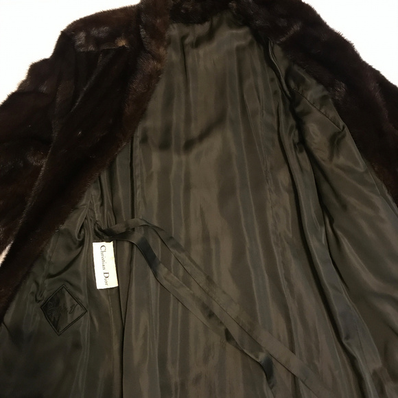 Authentic Christian Dior Vintage  Mink fur coat - Picture 4 of 8